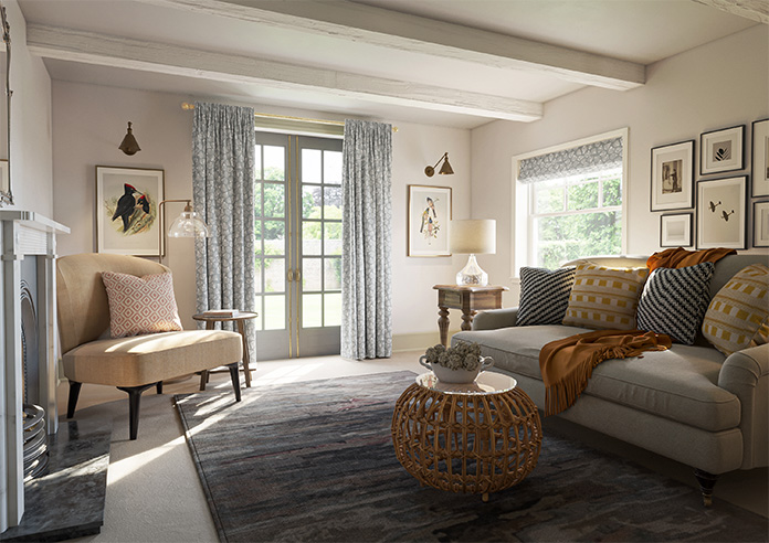 Sandbank, Seashell - Made to Measure Curtain - Image 8